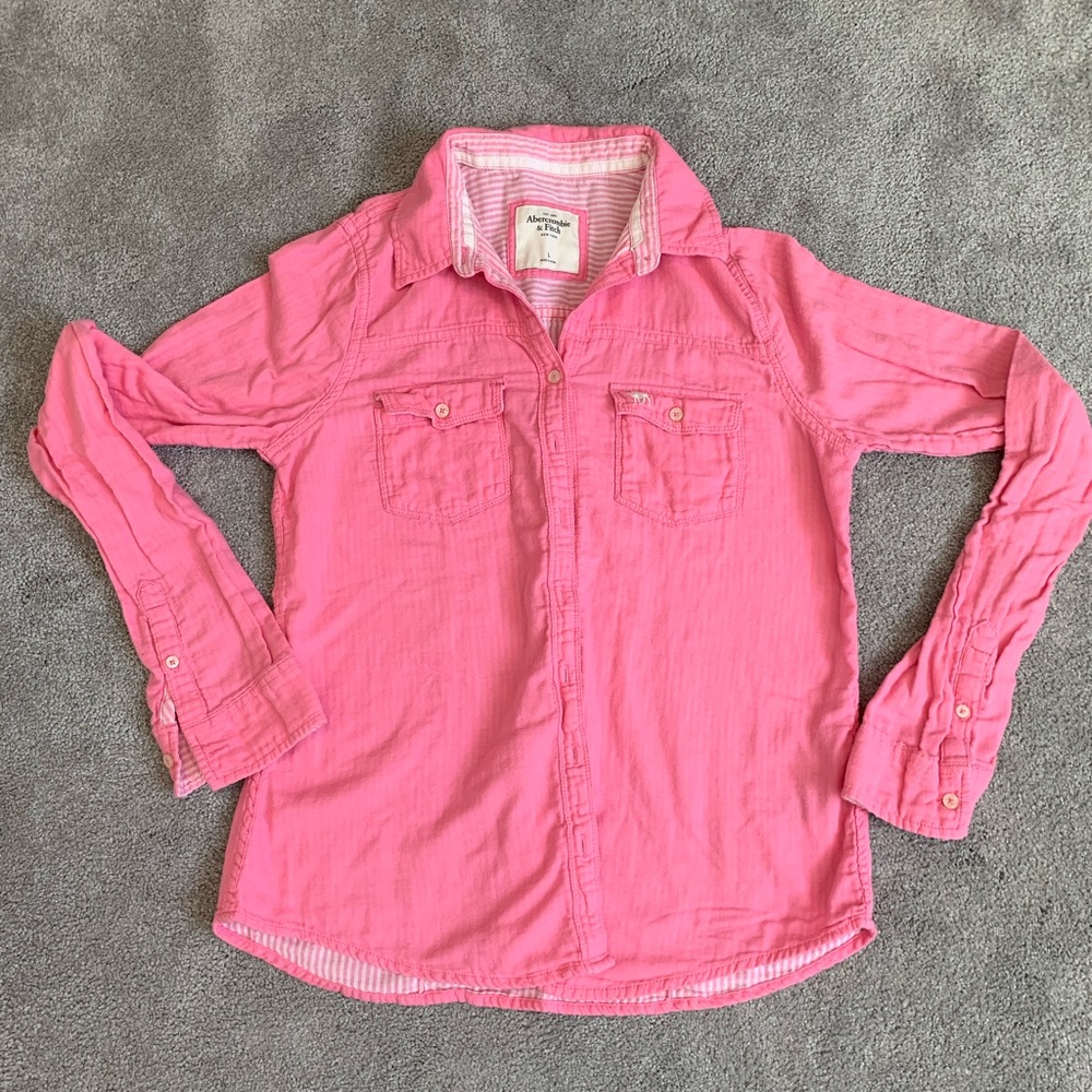 2 for $23 Abercrombie cotton button up